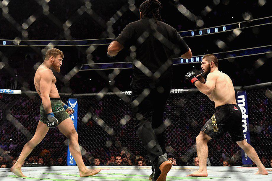 MMA: Nurmagomedov defeated McGregor in the fourth round
