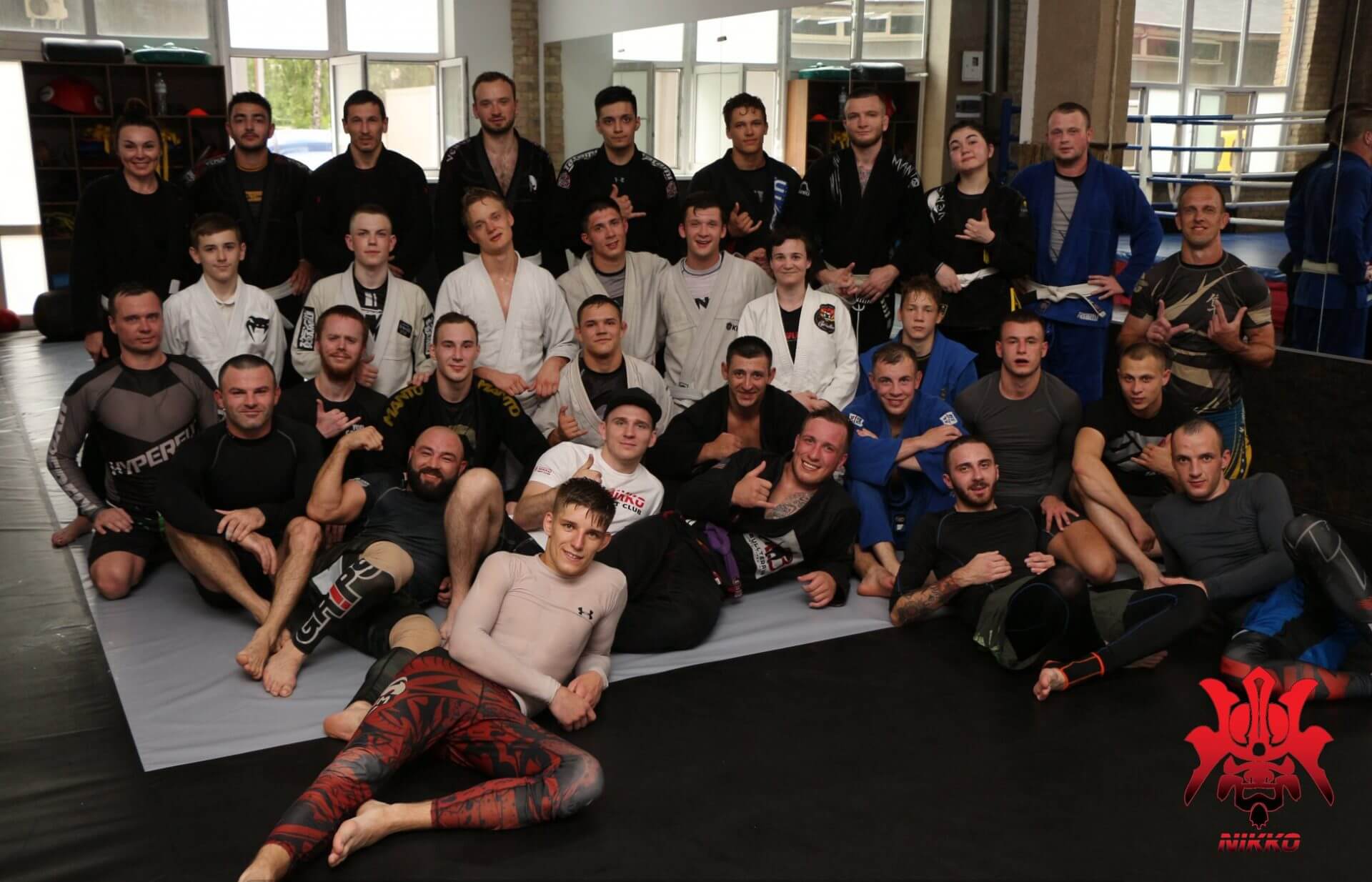 Martial arts club Nikko Fight Club organized the second Open Mat in Brazilian Jiu-Jitsu