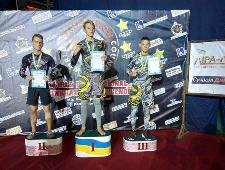 Pupils of the martial arts club Nikko Fight Club took two gold medals at Kyiv Open Pankration
