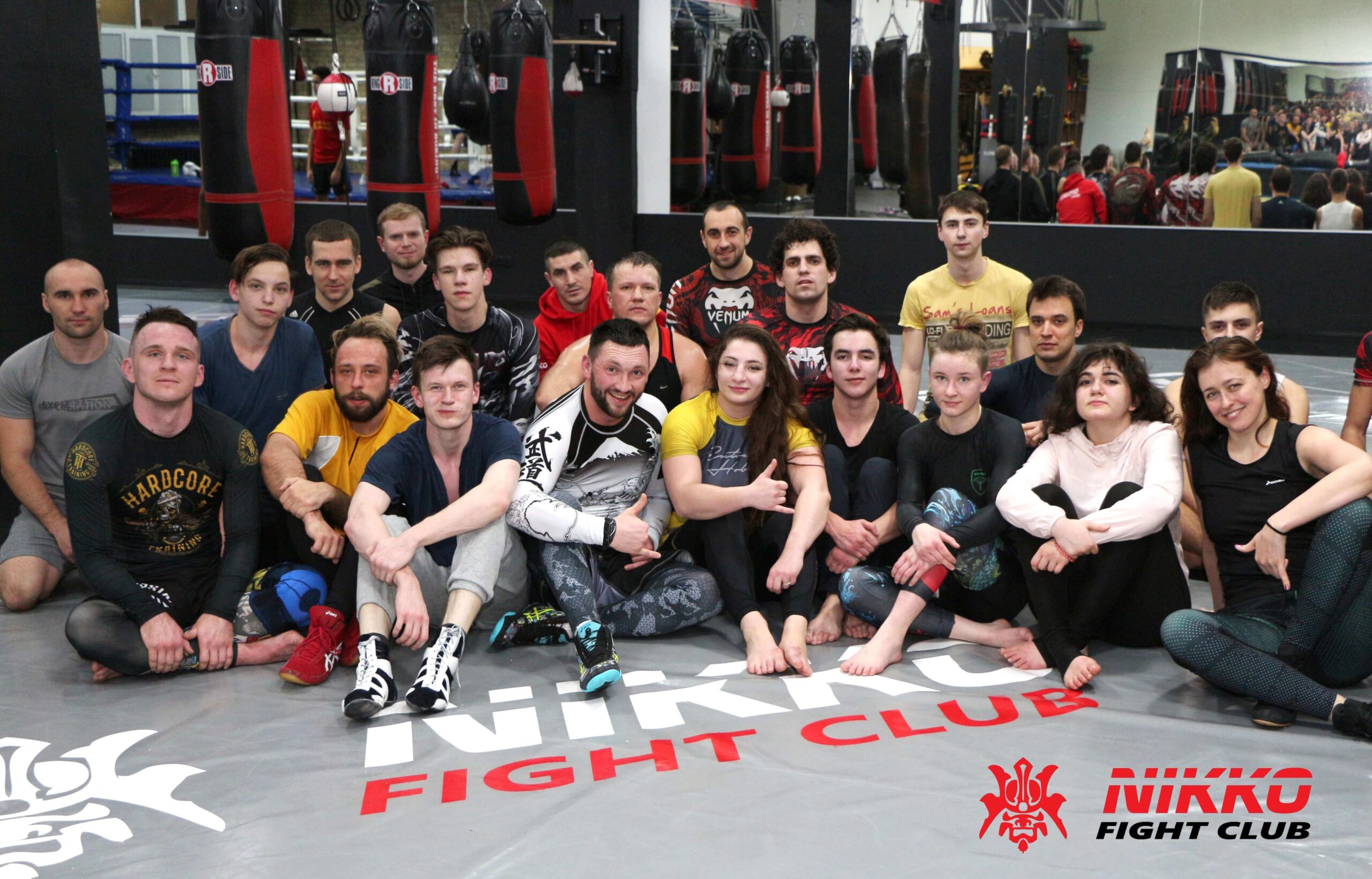 MMA world champion Liana Jojua held a master class at Nikko Fight Club