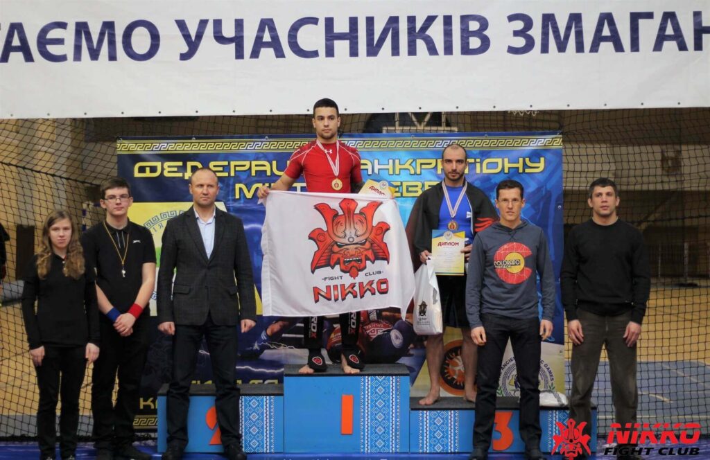 Артем Правда занял первое место в своем весе в Кубке Киева по панкратиону